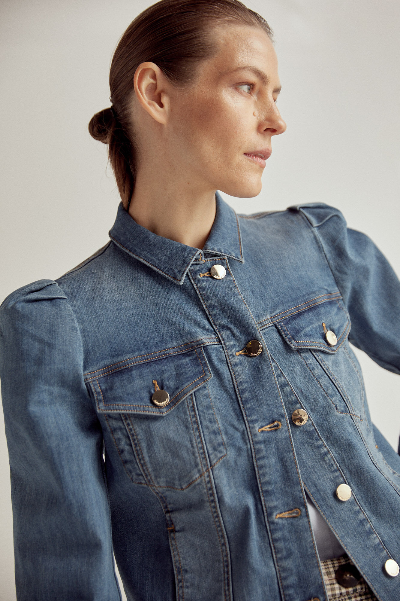 Pedro del Hierro Cazadora vaquera Azul