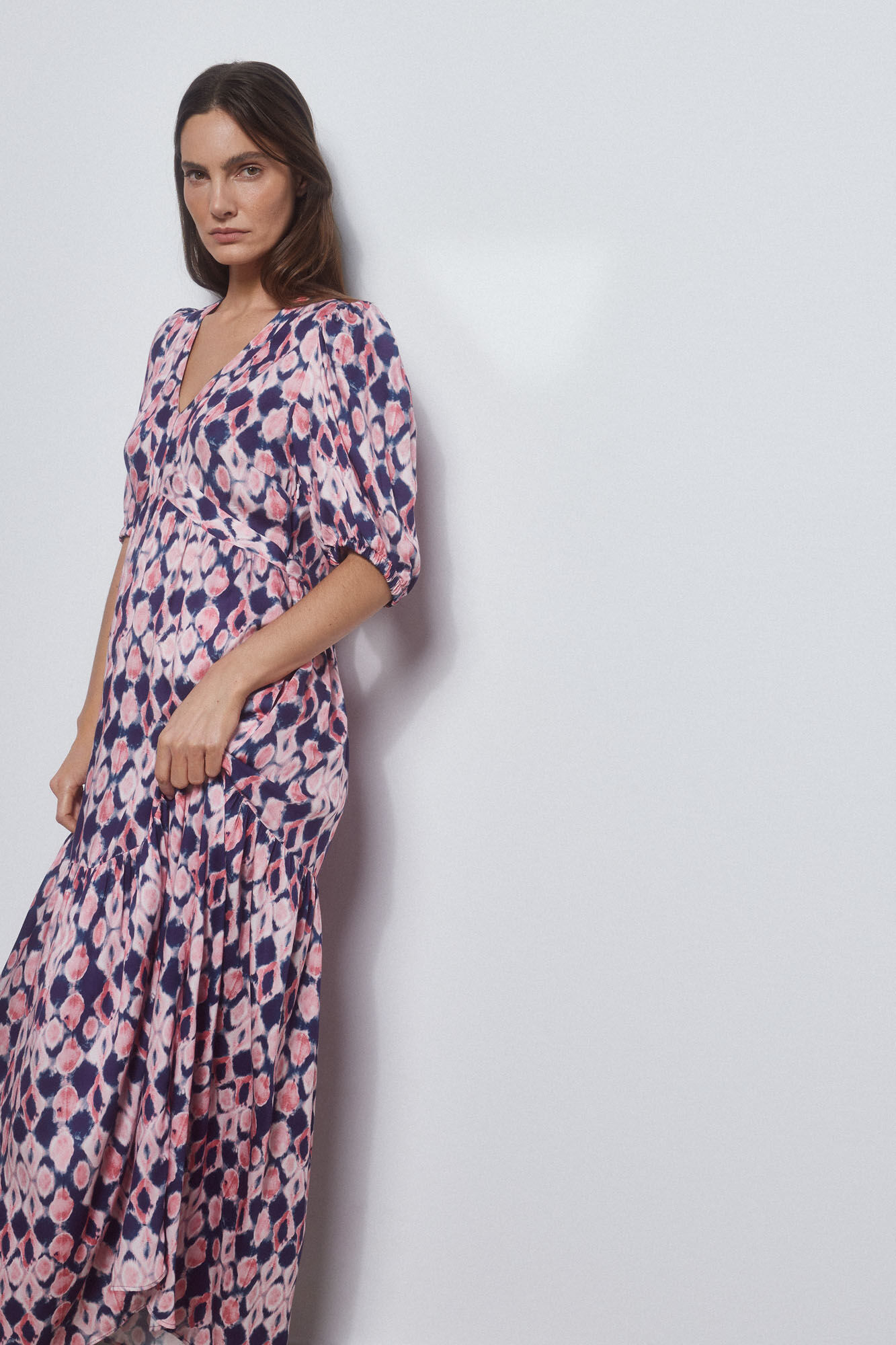 Pedro del Hierro Printed tunic dress Blue