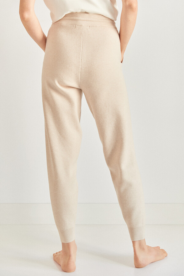 Pedro del Hierro Soft feel jersey-knit jogger trousers Brown