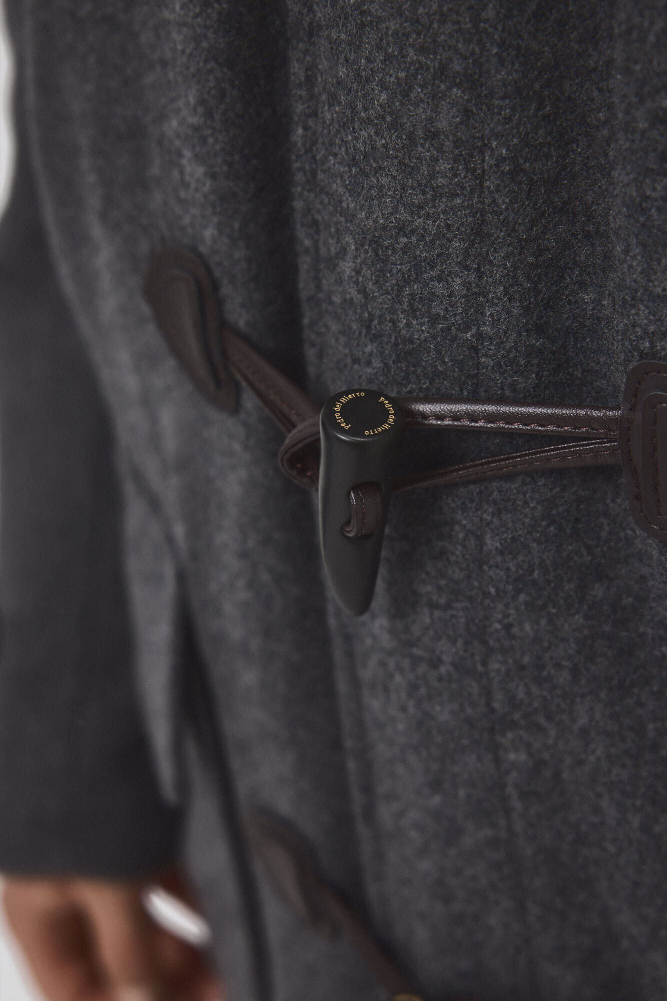 Pedro del Hierro Duffle coat Grey