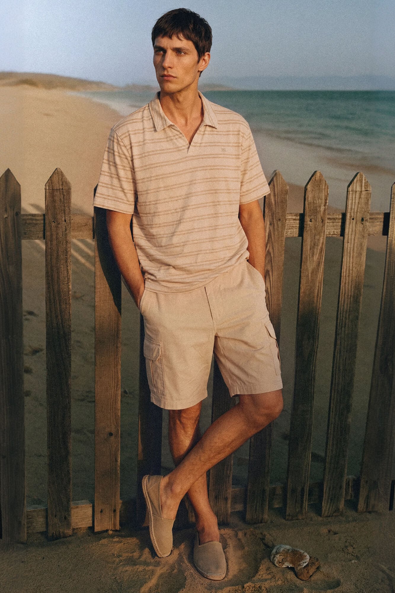 Pedro del Hierro Regular cargo Bermuda shorts