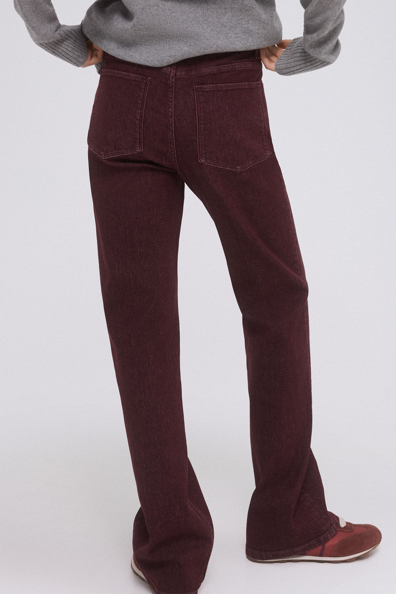 Pedro del Hierro Stovepipe full length jeans Purple