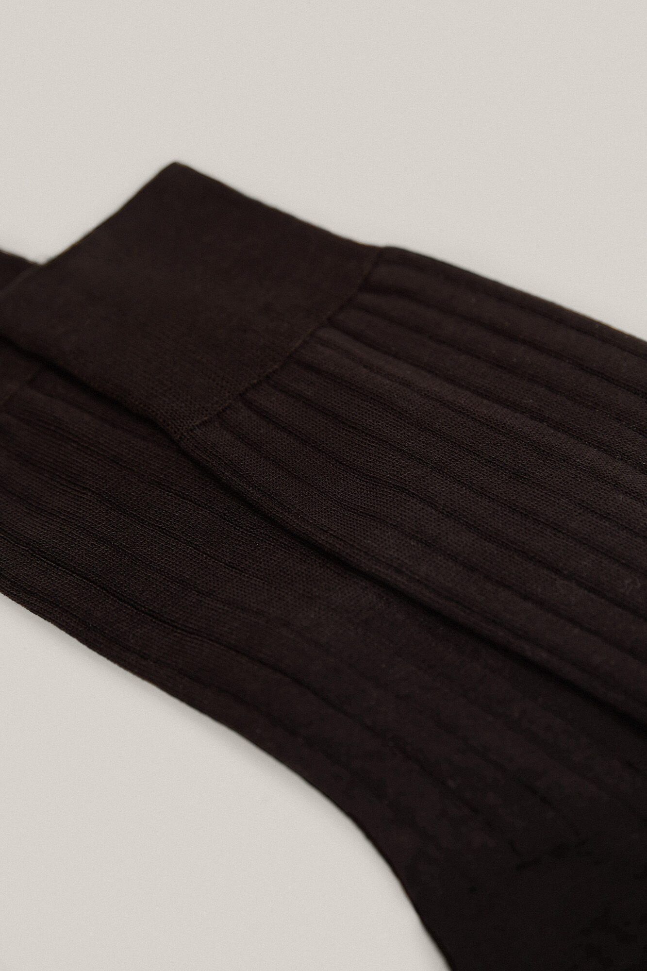 Pedro del Hierro Calcetin liso canale Marr&oacute;n