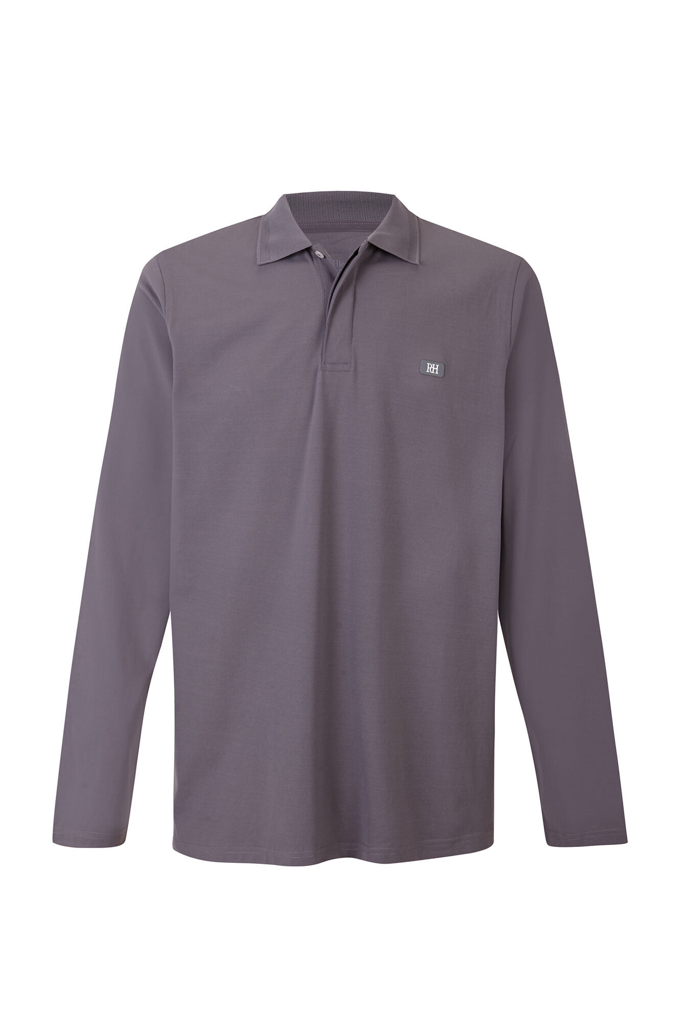 Pedro del Hierro Polo t&eacute;cnico manga larga Golf Gris
