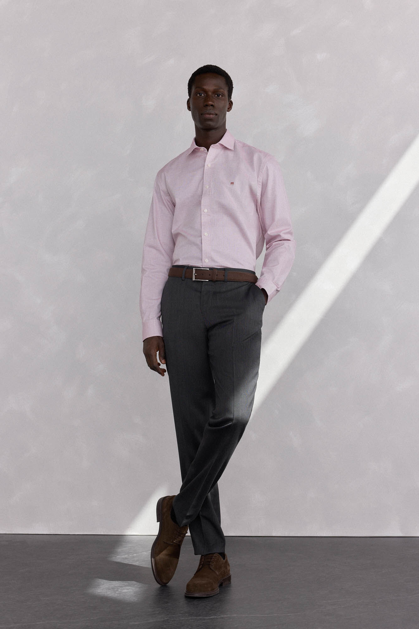 Pedro del Hierro Easy-iron structured shirt + anti-odor regular fit