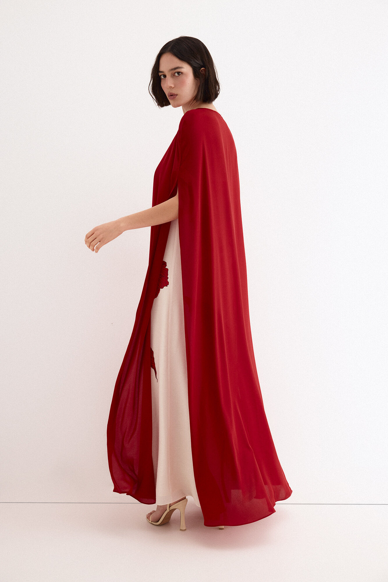 TFP by Tamara Falc&oacute; Strapless dress Ecru