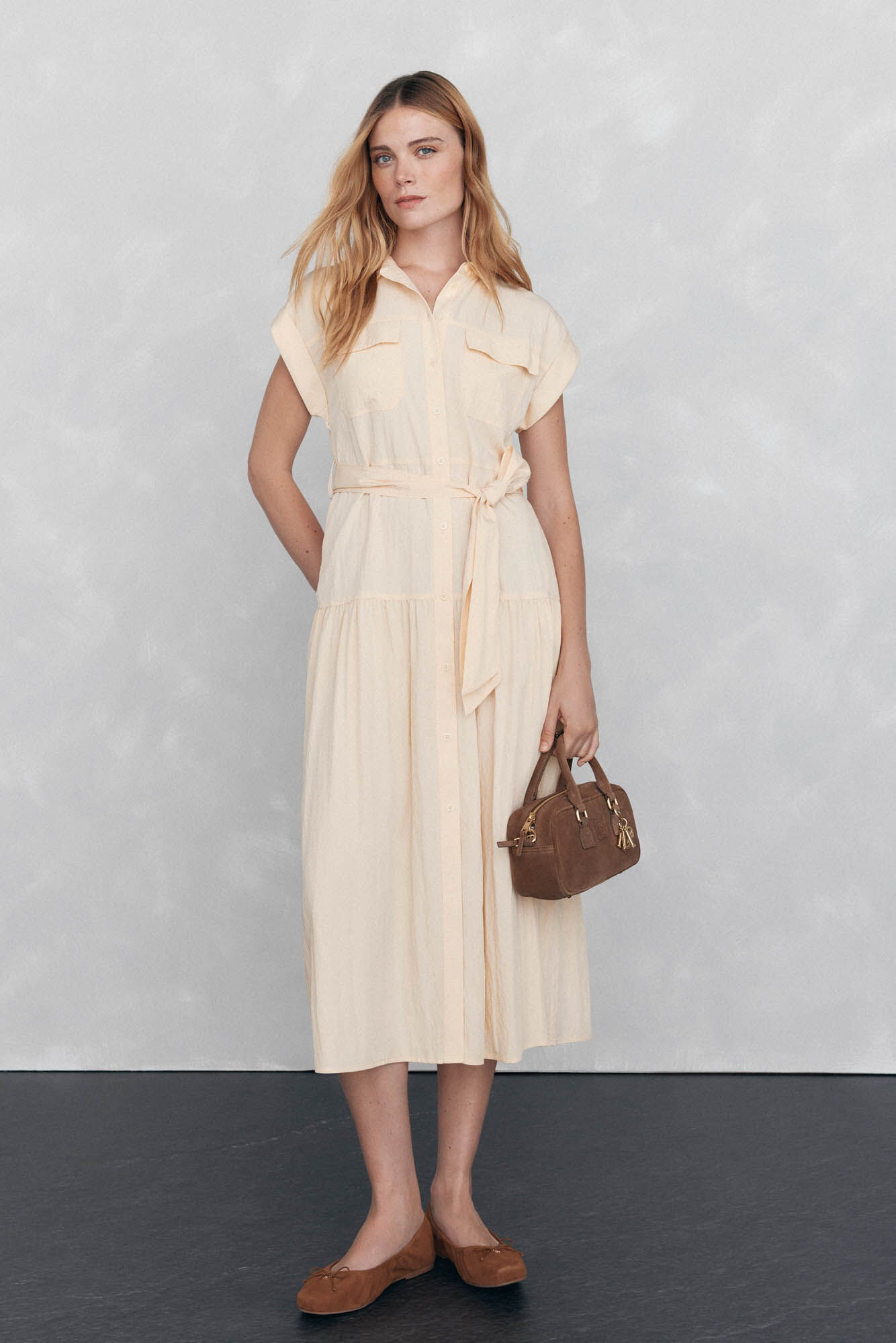 Pedro del Hierro mini bolsa de boliche com mala de tiracolo de pele Marrom