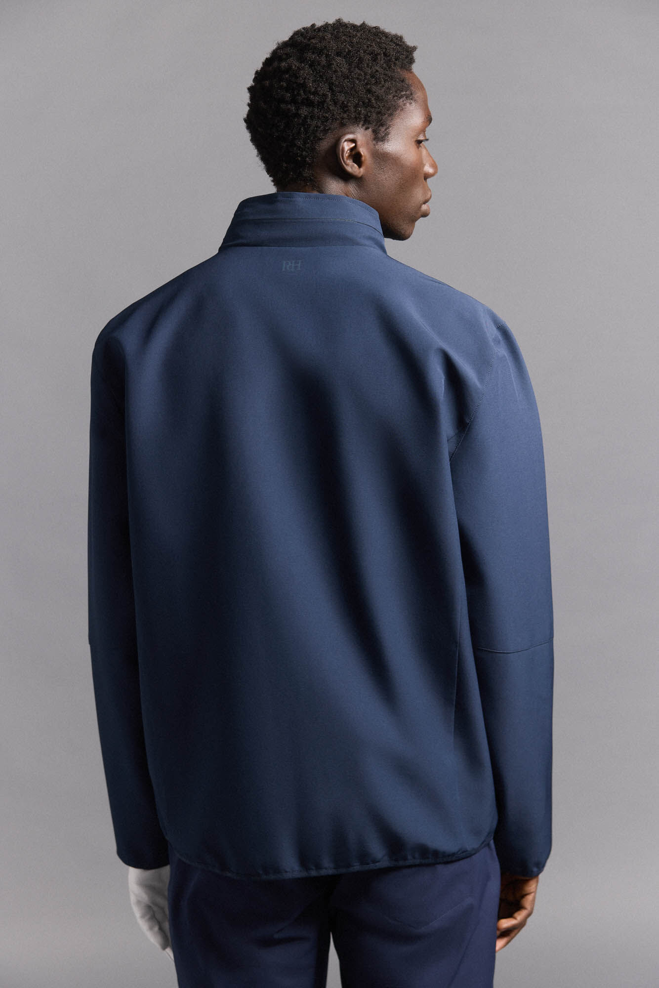 Pedro del Hierro Plain golf jacket Blue