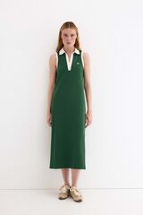 Pedro del Hierro Vestido gola polo Verde