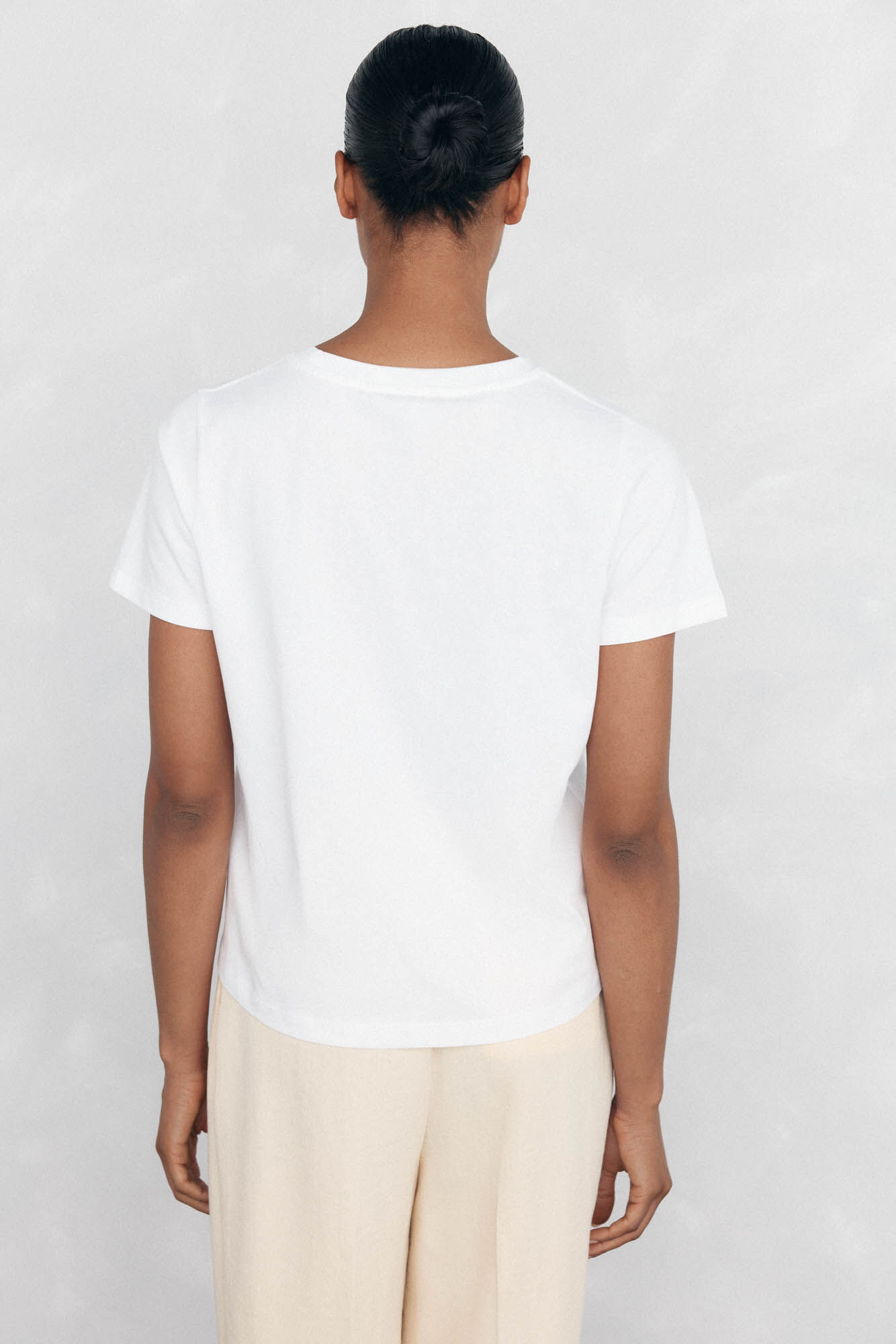 Pedro del Hierro Camiseta bolsillo cadena Blanco