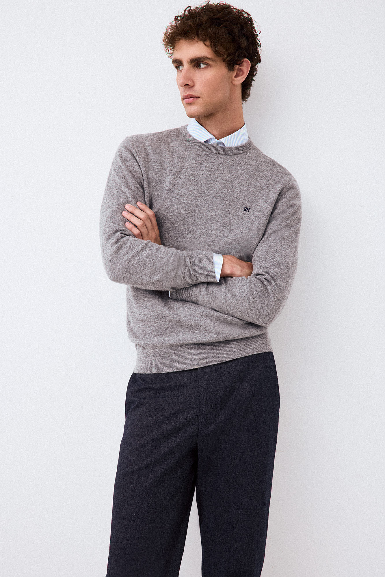 Pedro del Hierro Jersey premium lana merino cashmere