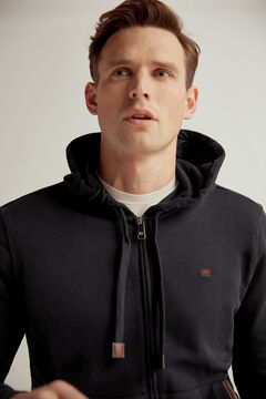 Pedro del Hierro Zip cardigan Blue