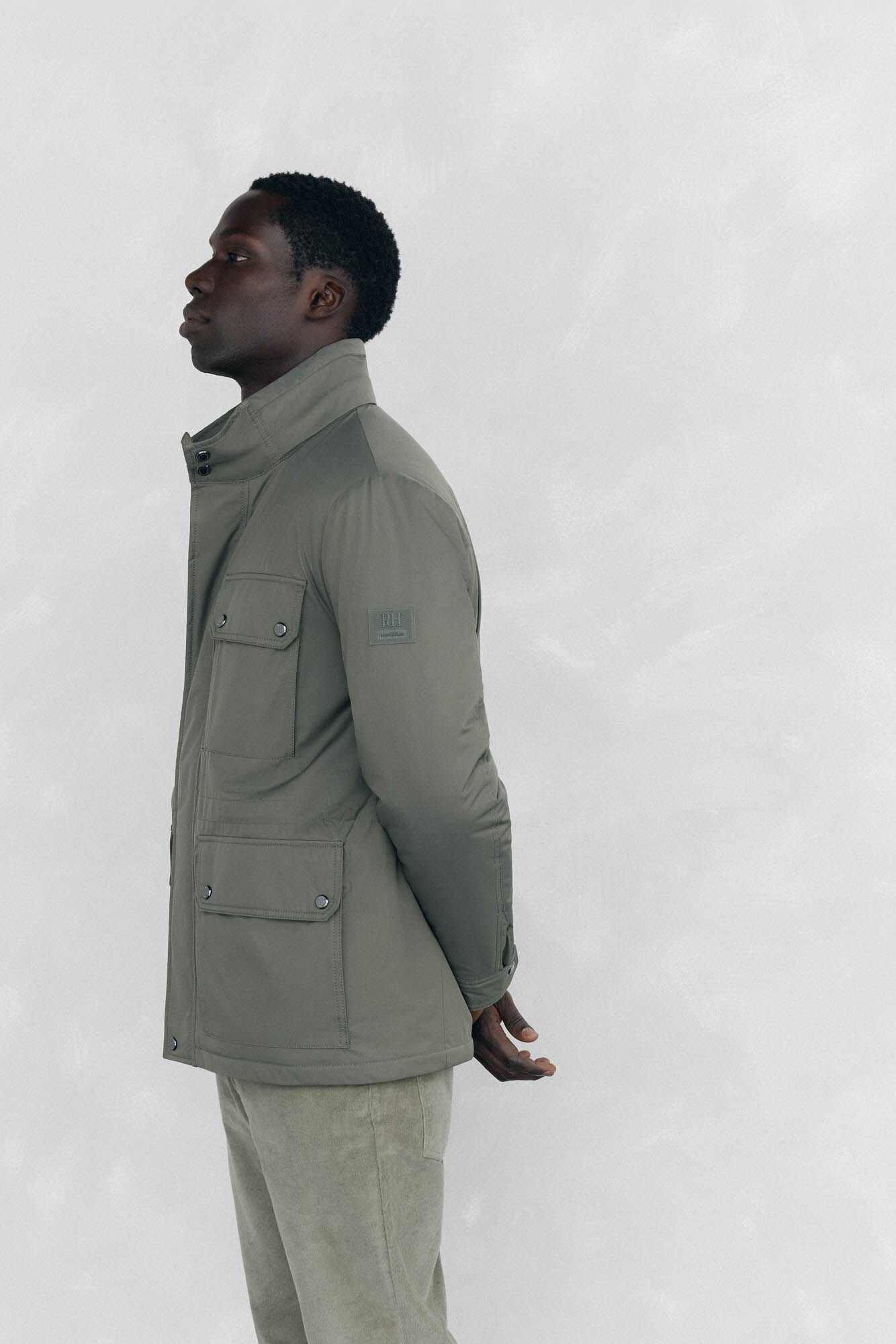Pedro del Hierro 4-pocket jacket Green