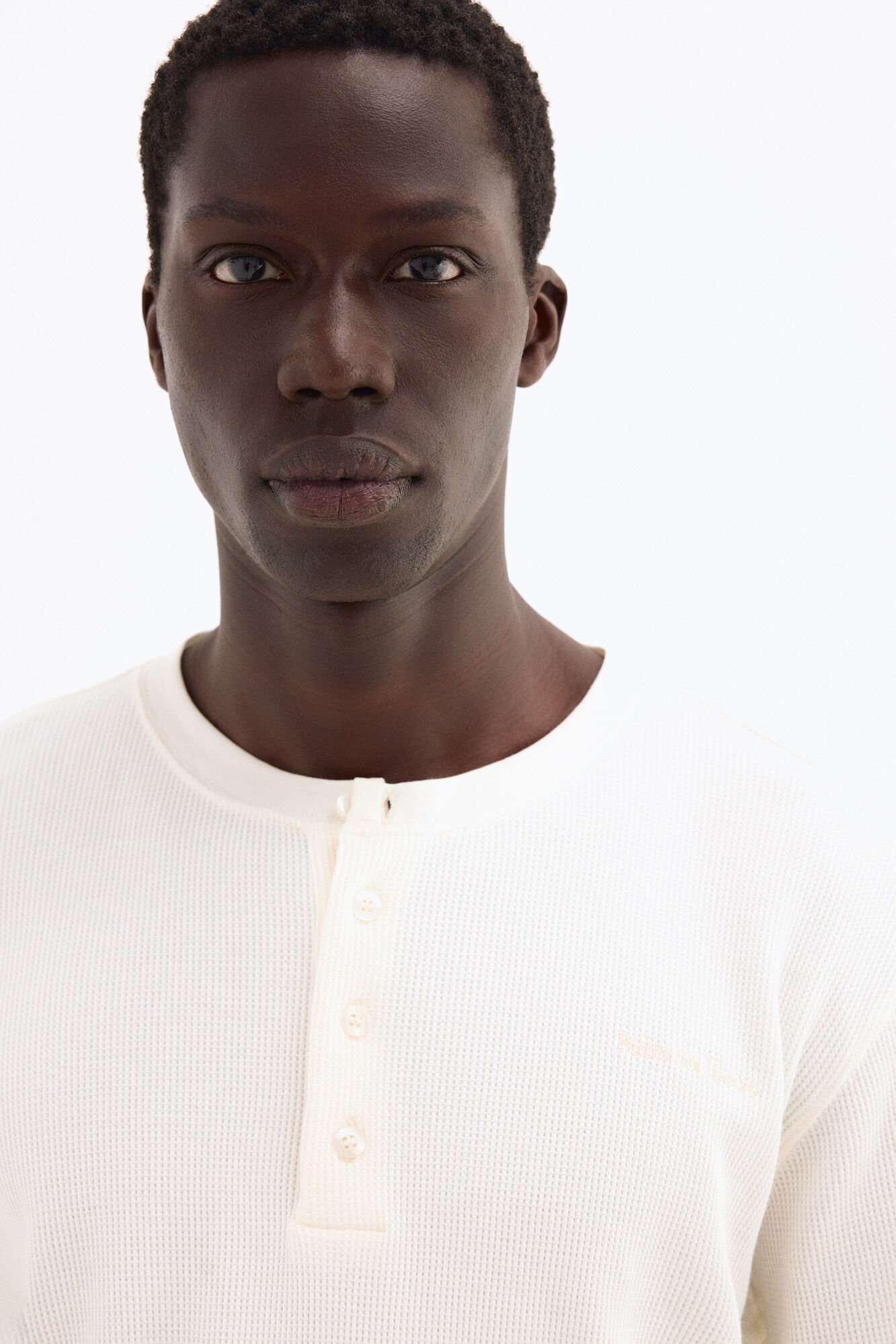 Pedro del Hierro T-shirt waffle em algod&atilde;o espanhol
