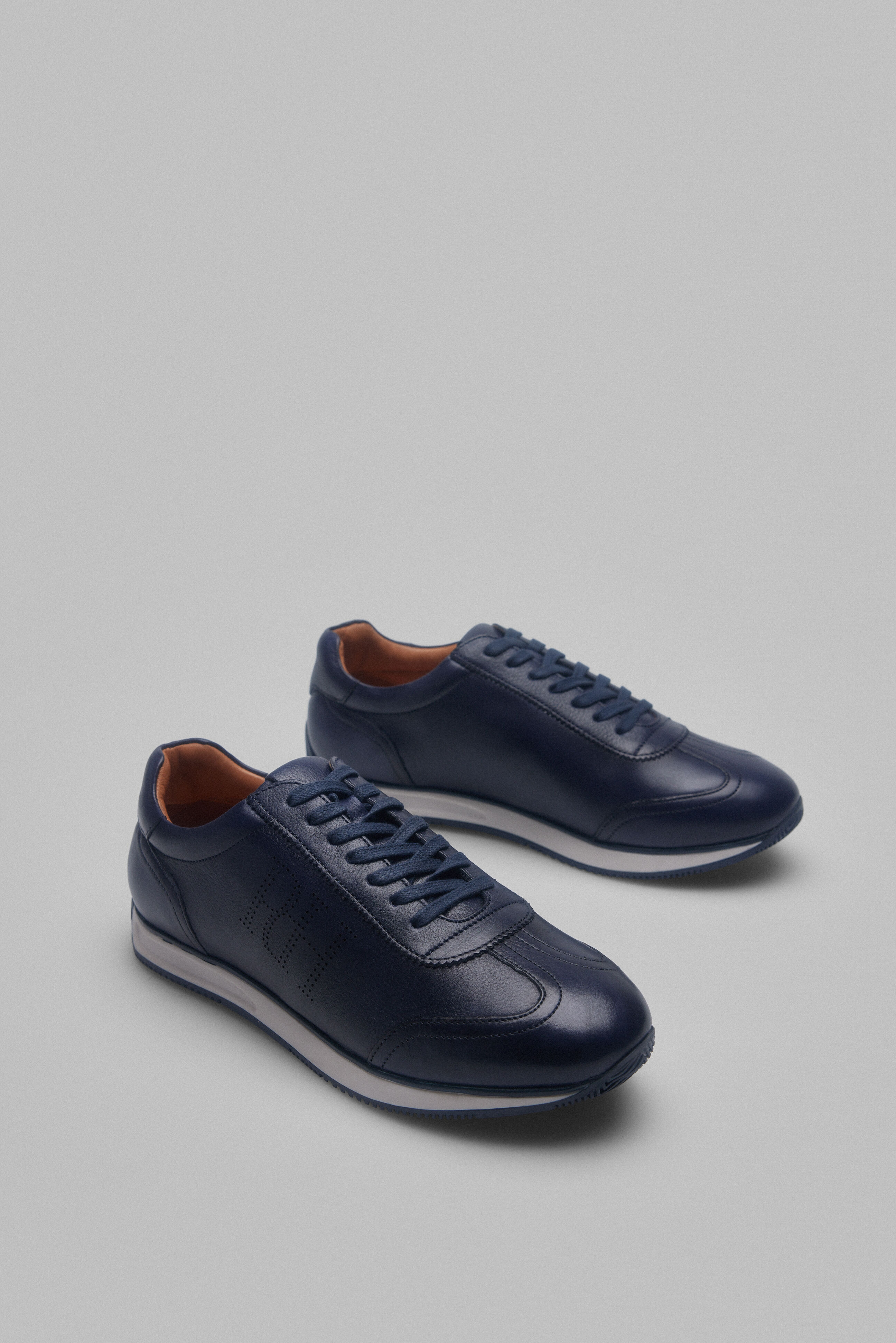 Pedro del Hierro New icon rubber sole trainer  Blue