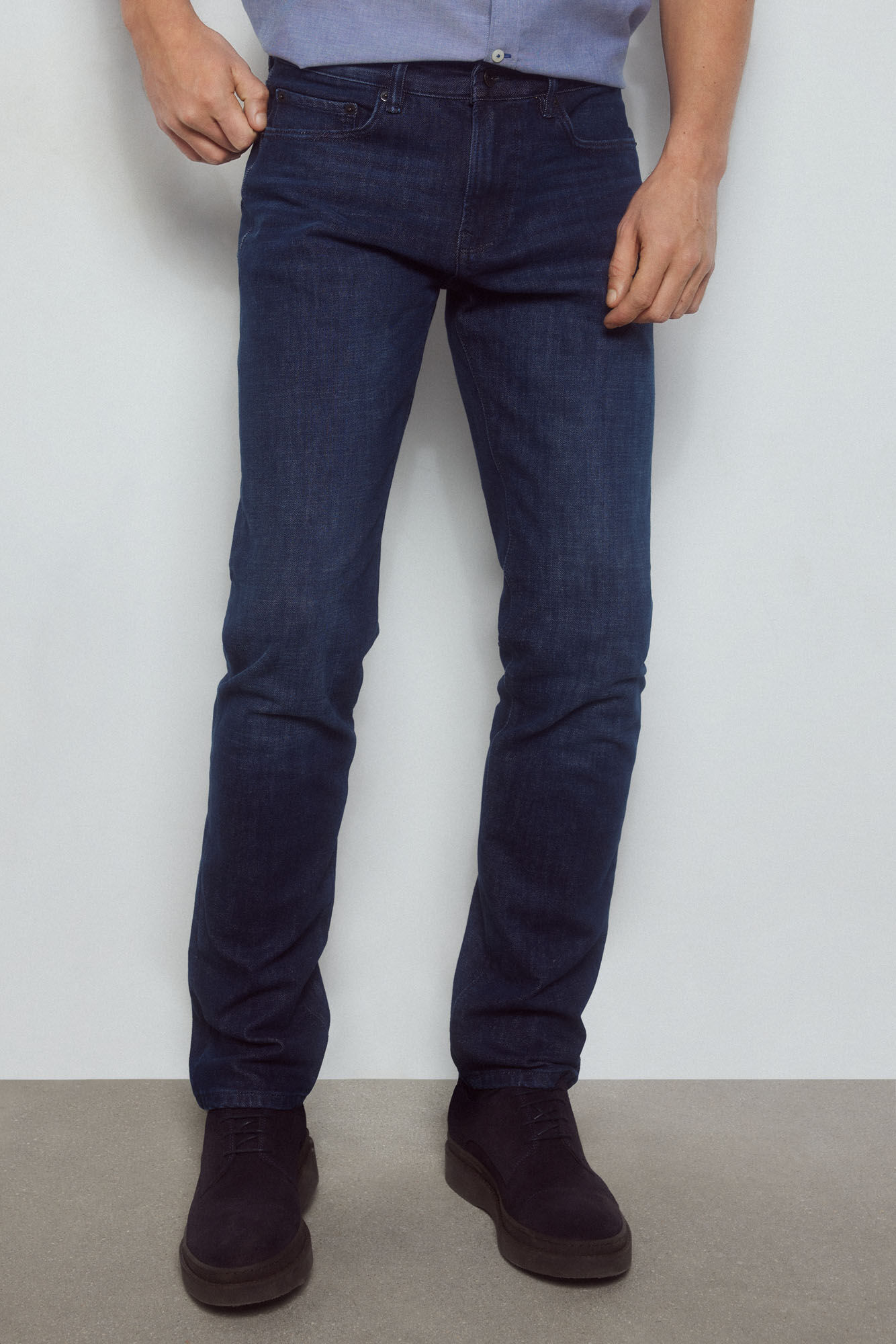 Pedro del Hierro Pantal&oacute;n vaquero premium flex slim fit Azul