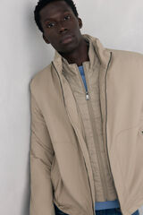Pedro del Hierro Jacket with removable lining Beige