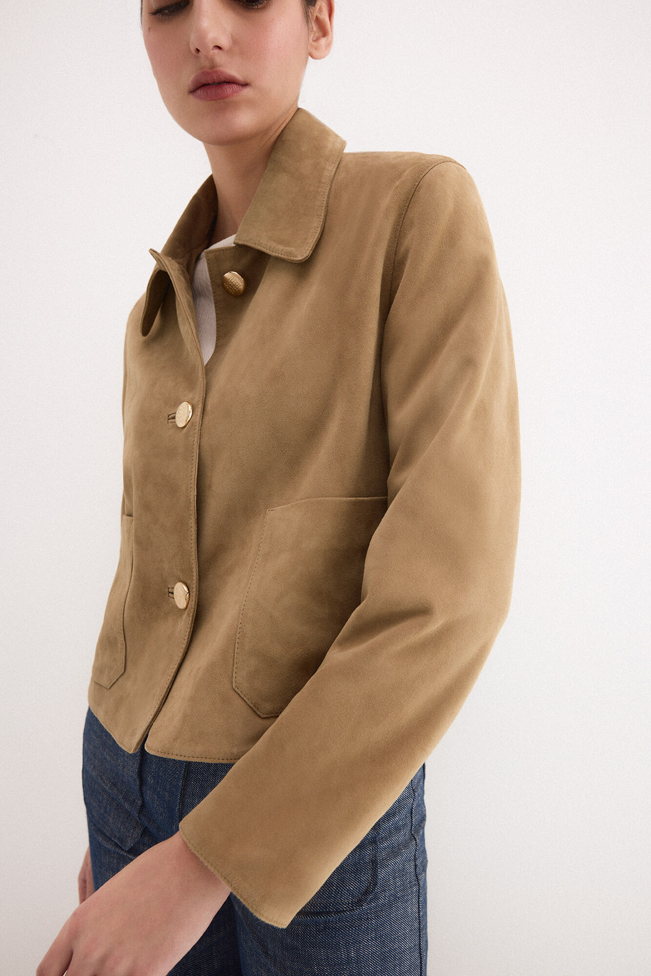Pedro del Hierro Suede jacket