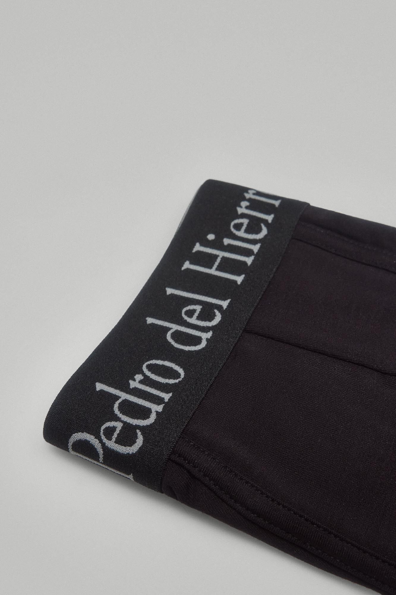 Pedro del Hierro Plain jersey-knit short boxers Black