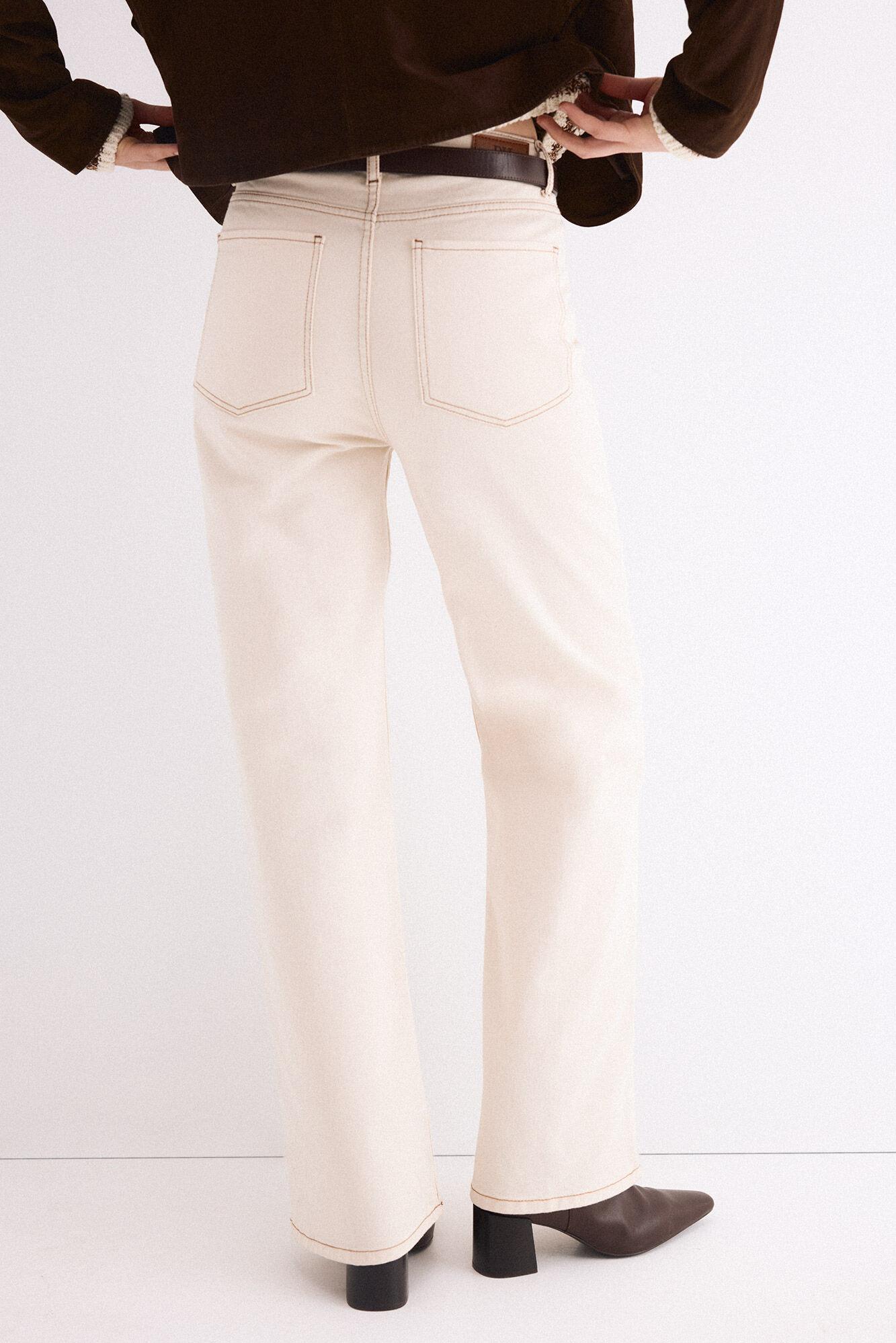 Pedro del Hierro Basic wide leg jeans