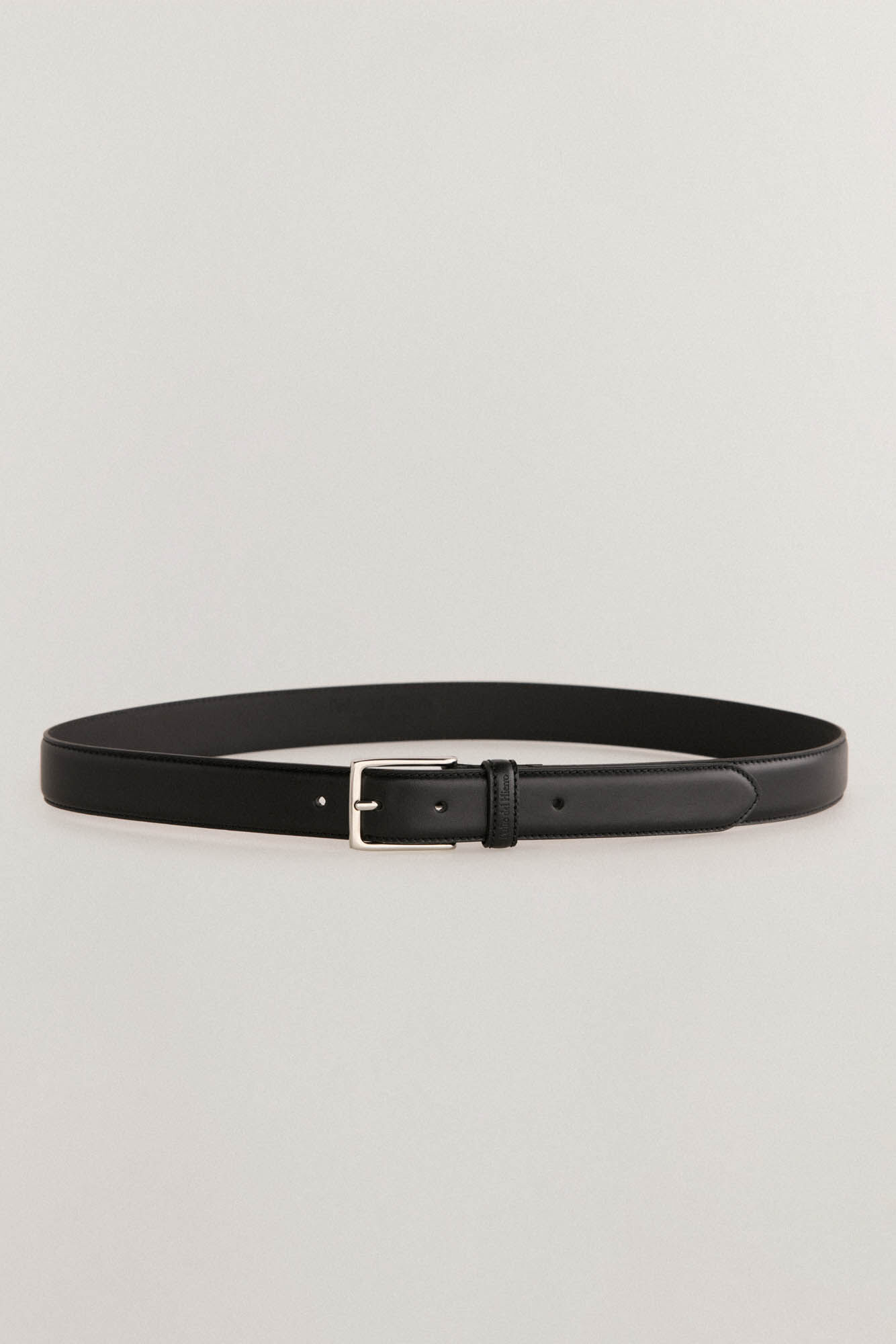 Pedro del Hierro Cinto de pele Preto