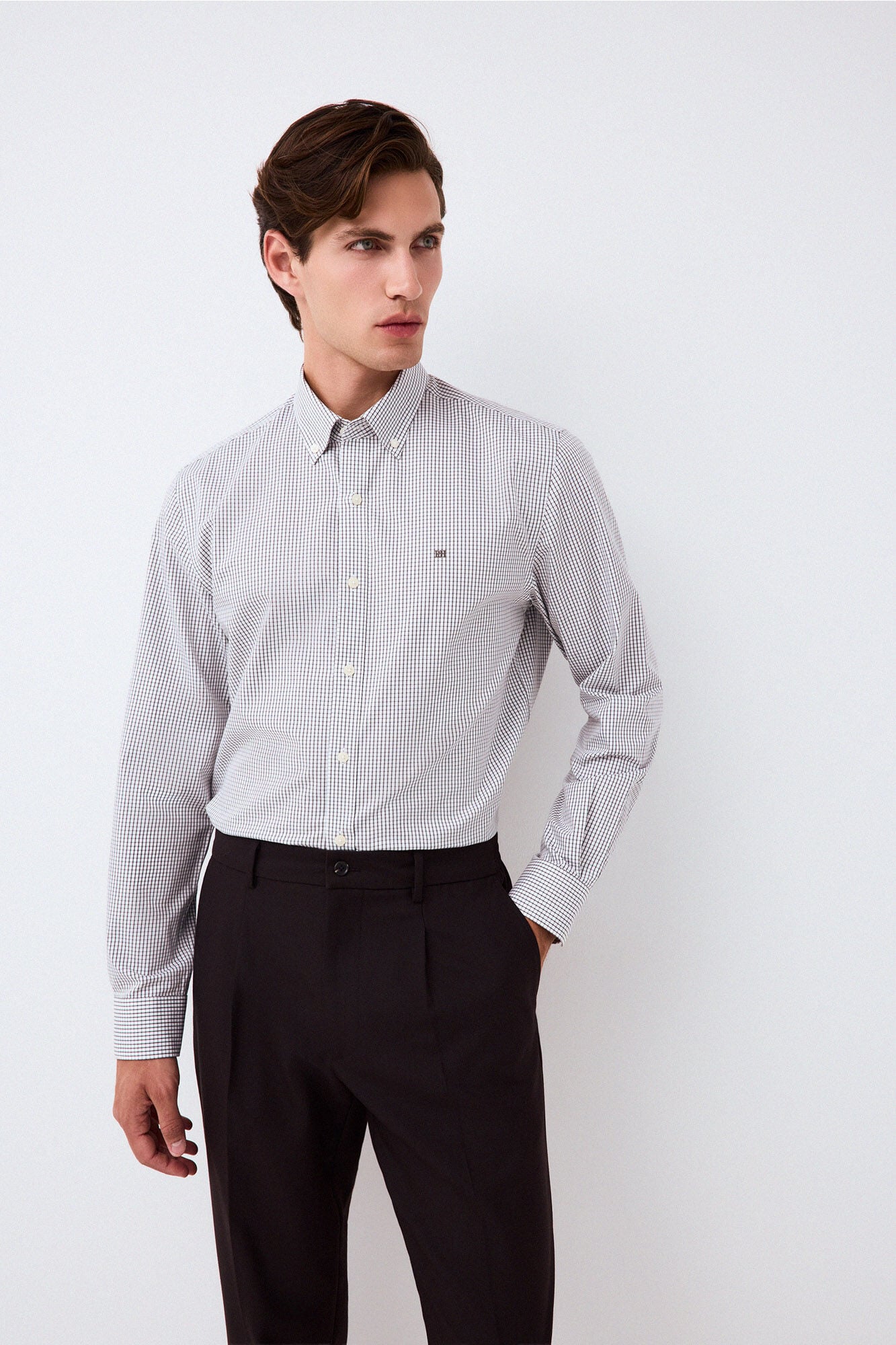 Pedro del Hierro Plaid shirt