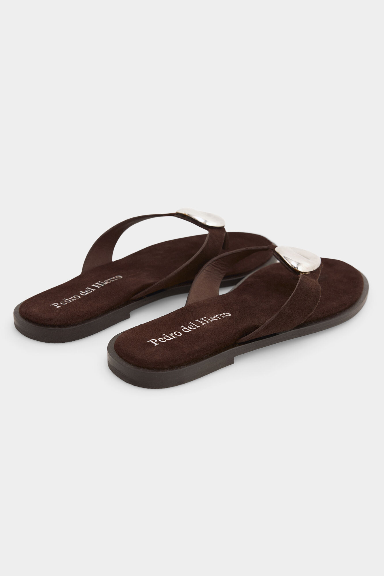 Pedro del Hierro Jewel sandal Brown