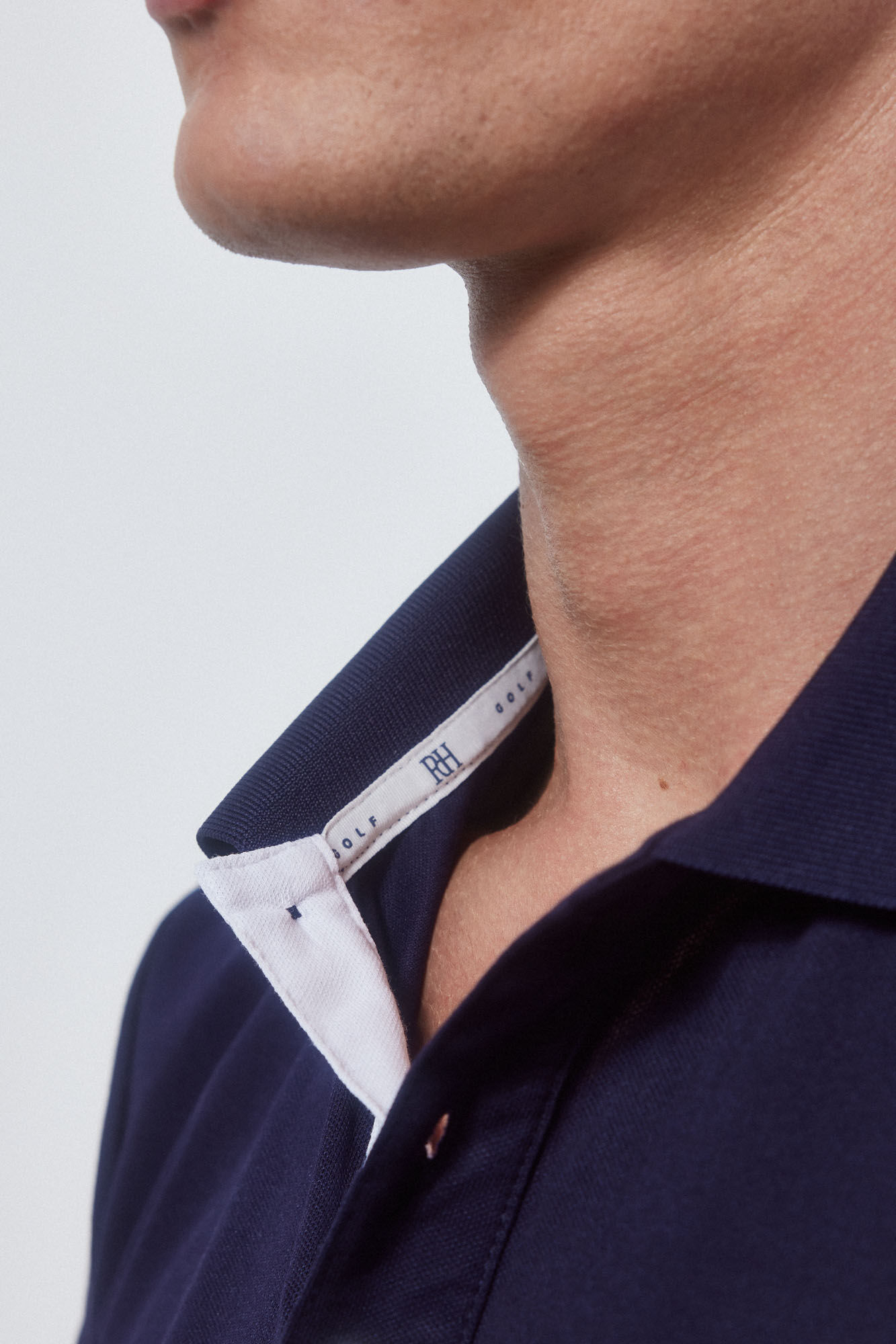 Pedro del Hierro Polo liso t&eacute;cnico GOLF Azul
