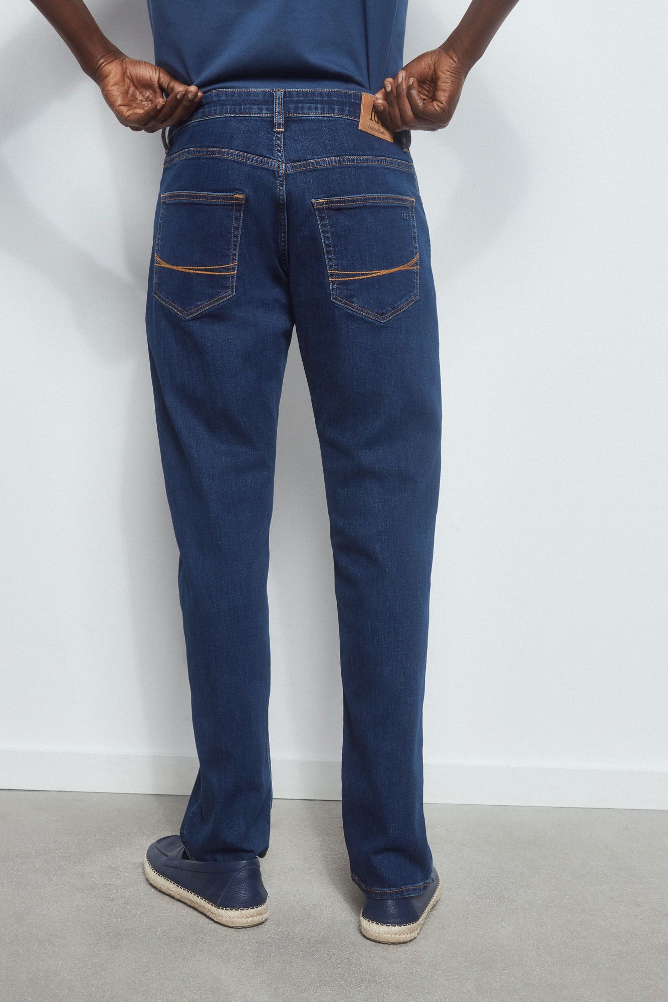 Pedro del Hierro Regular fit Premium Flex lightweight jeans Blue