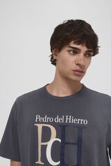 Pedro del Hierro T-shirt logo Cizento