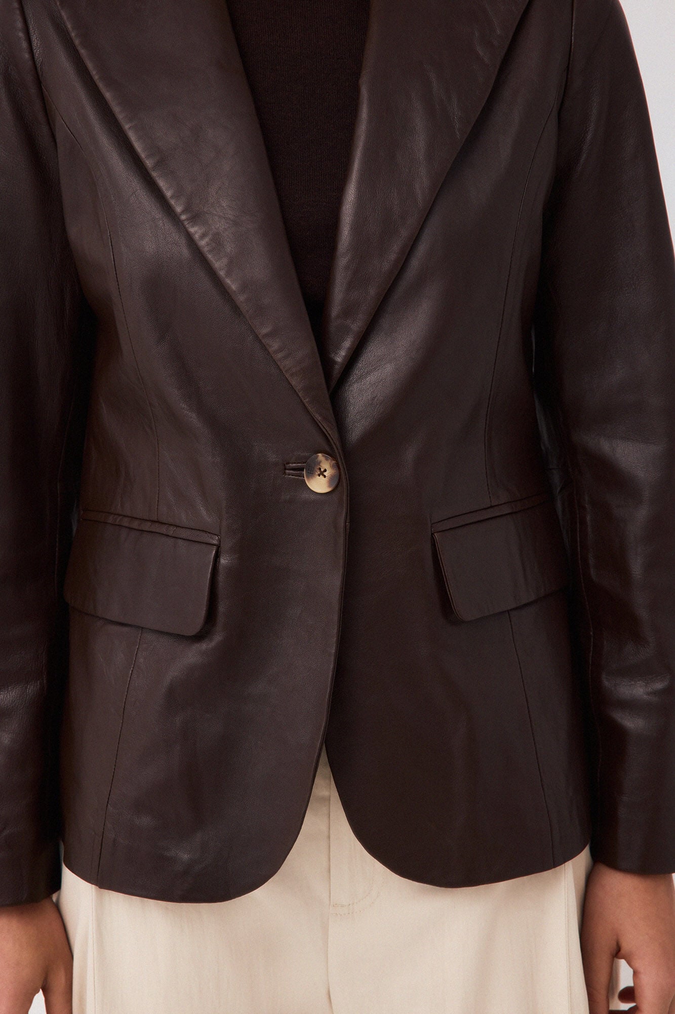 Pedro del Hierro Suede bomber jacket Brown