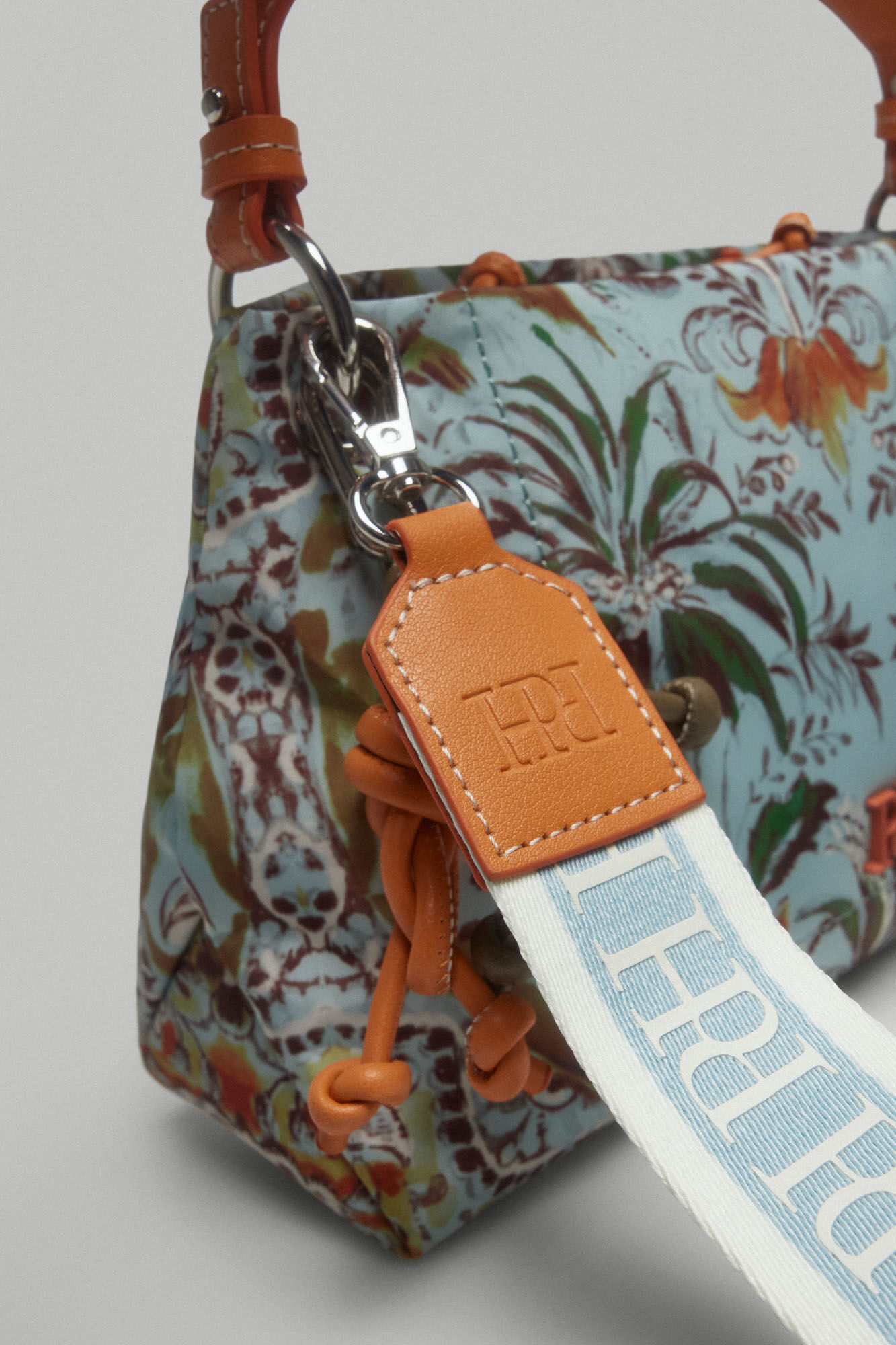 Pedro del Hierro Mala de tiracolo nylon estampado Azul