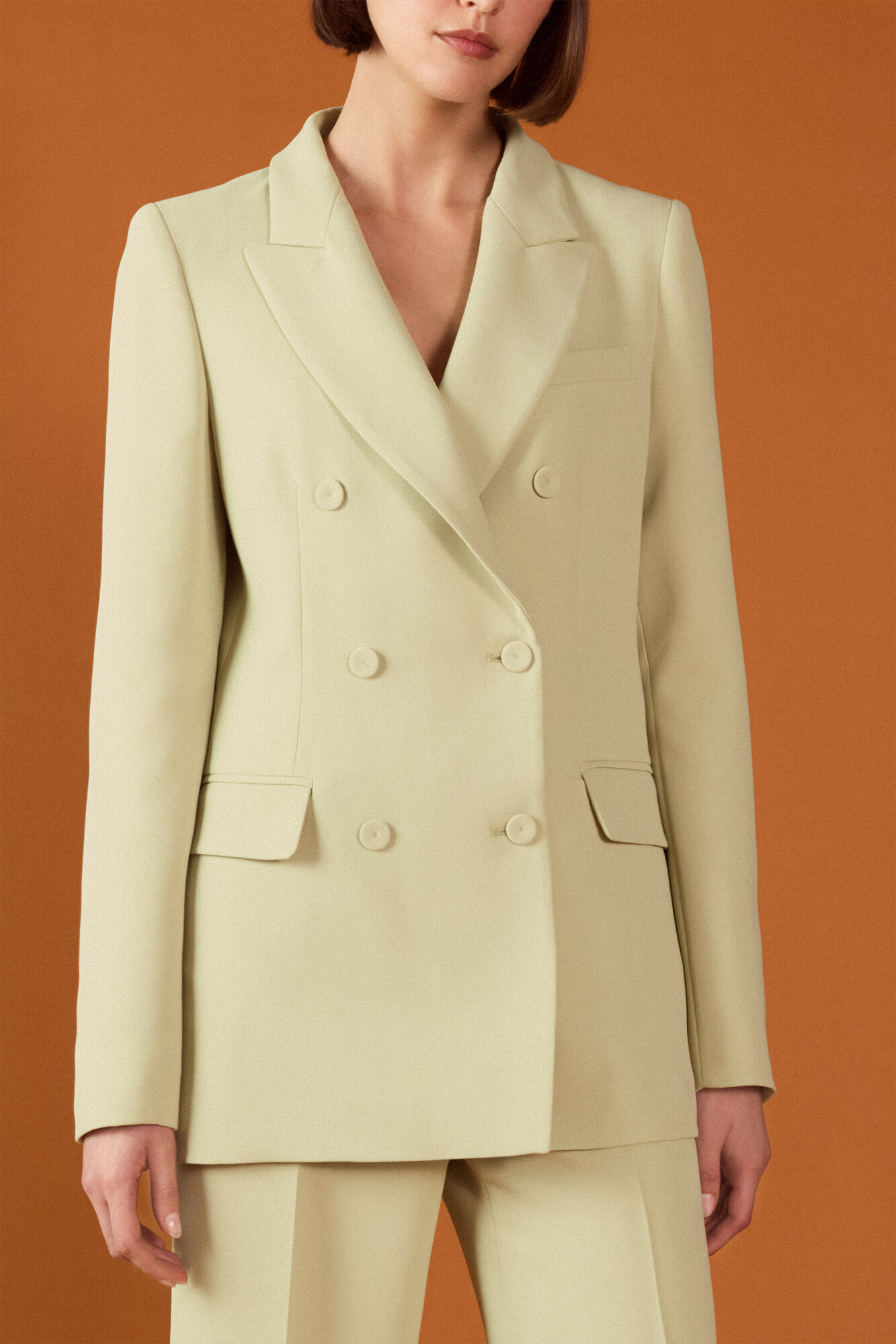 TFP by Tamara Falc&oacute; Blazer cruzada Verde