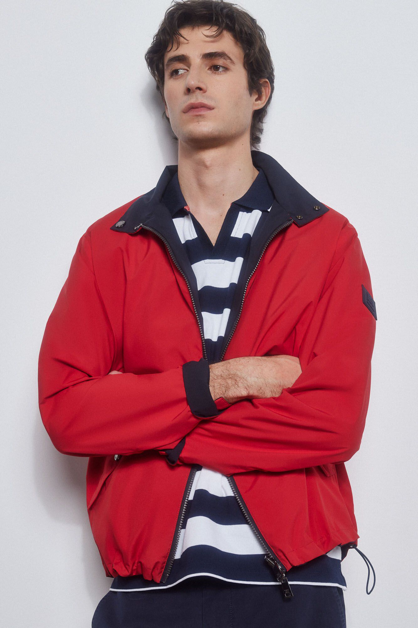 Pedro del Hierro Reversible jacket Red
