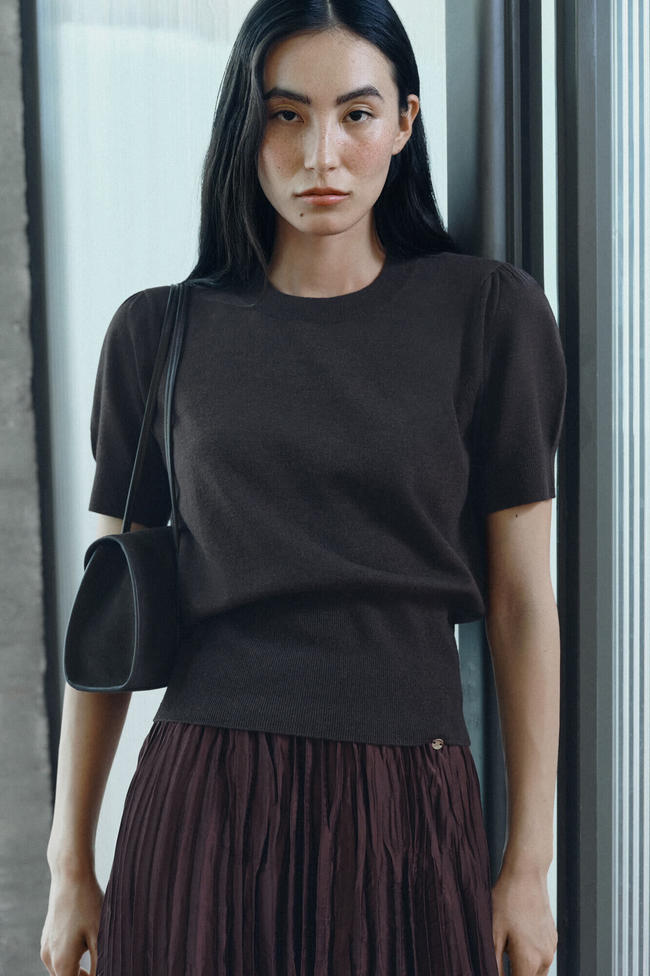 Pedro del Hierro Top malha manga curta