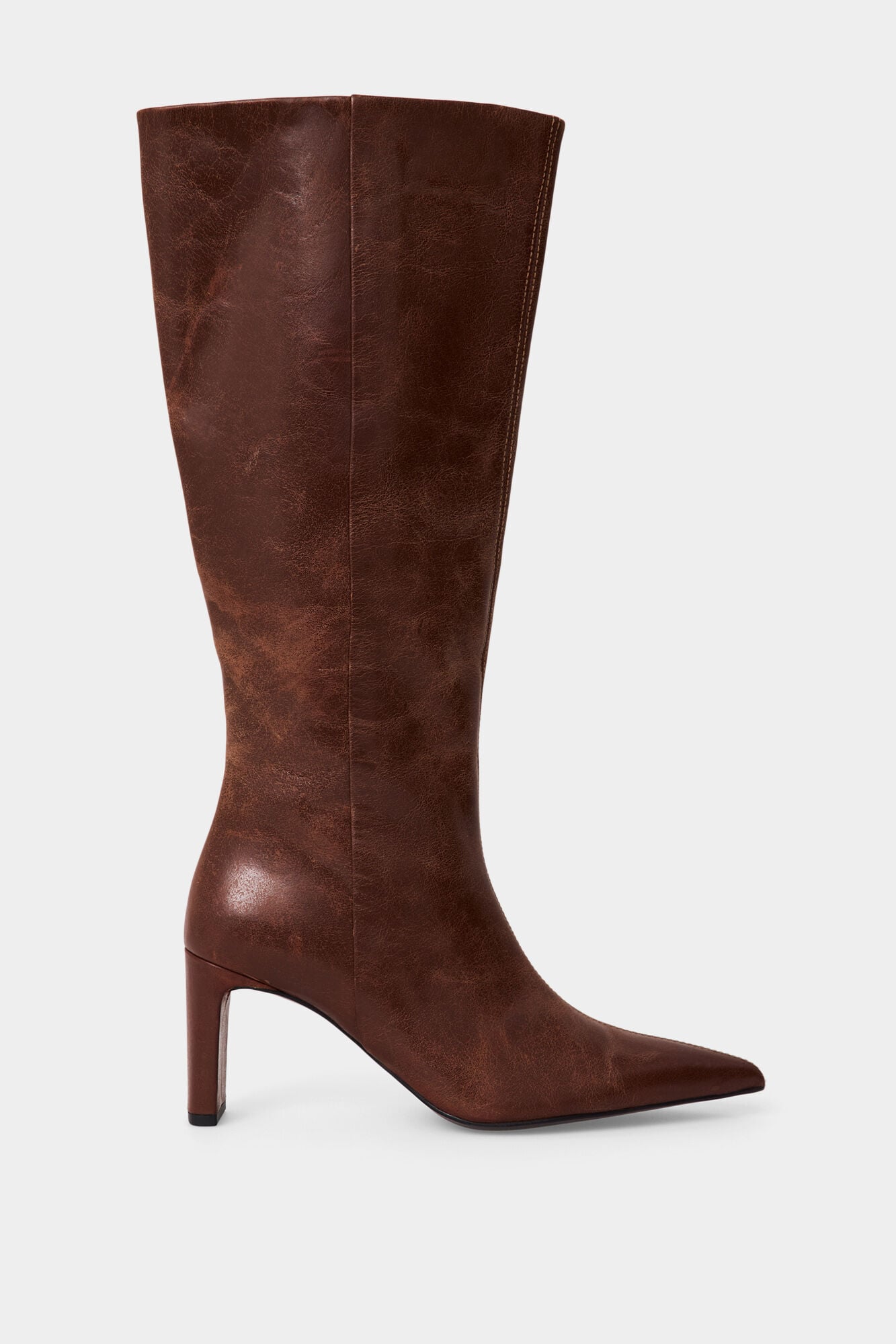 Pedro del Hierro Bota alta tac&oacute;n piel