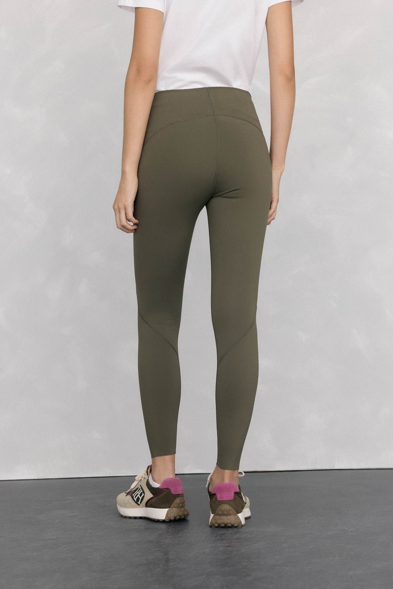 Pedro del Hierro Activewear compression leggings Green