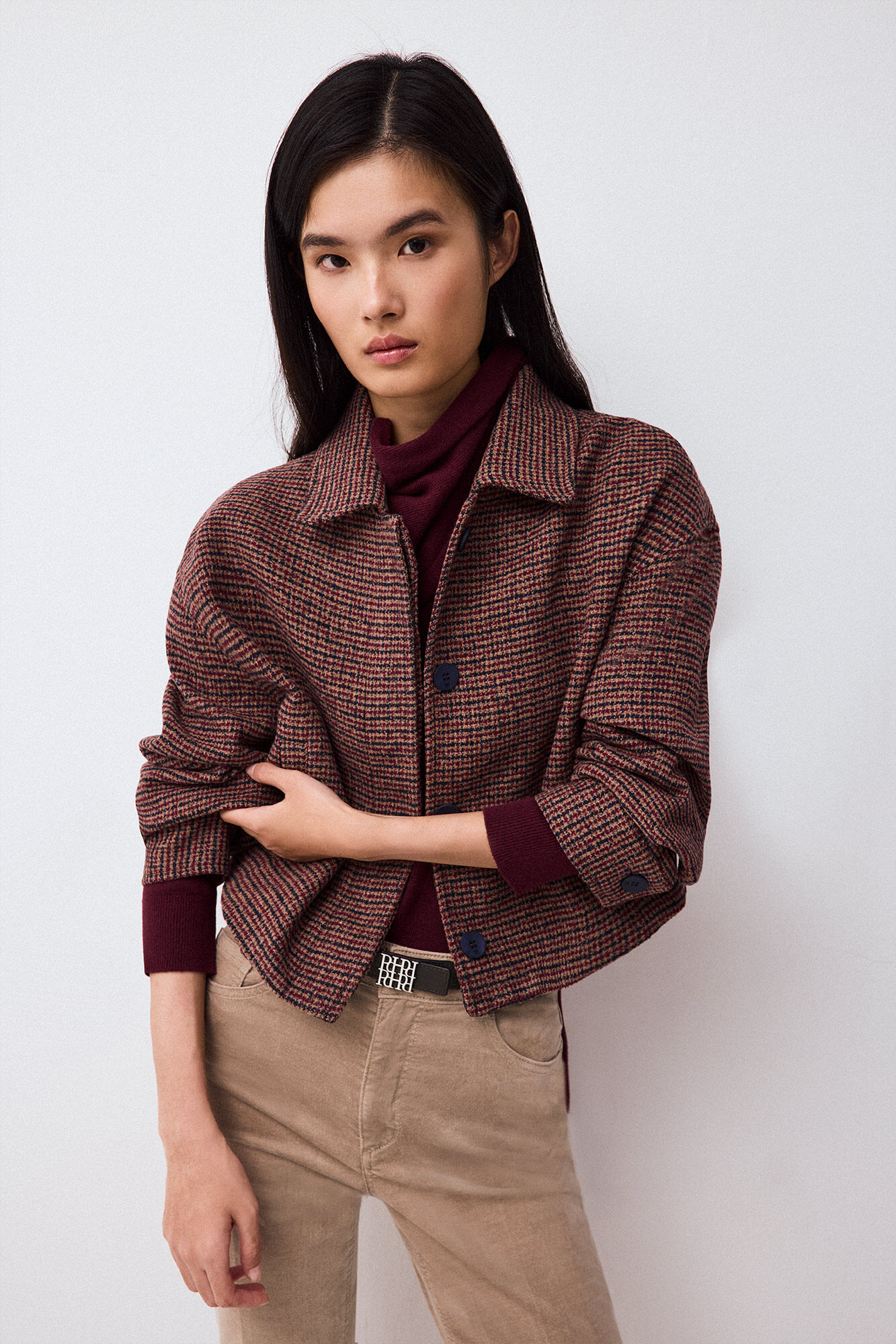 Pedro del Hierro Fantasy fabric jacket