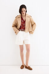 Pedro del Hierro Short vaquero Beige
