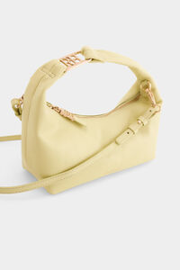 Pedro del Hierro Leather half-moon handbag