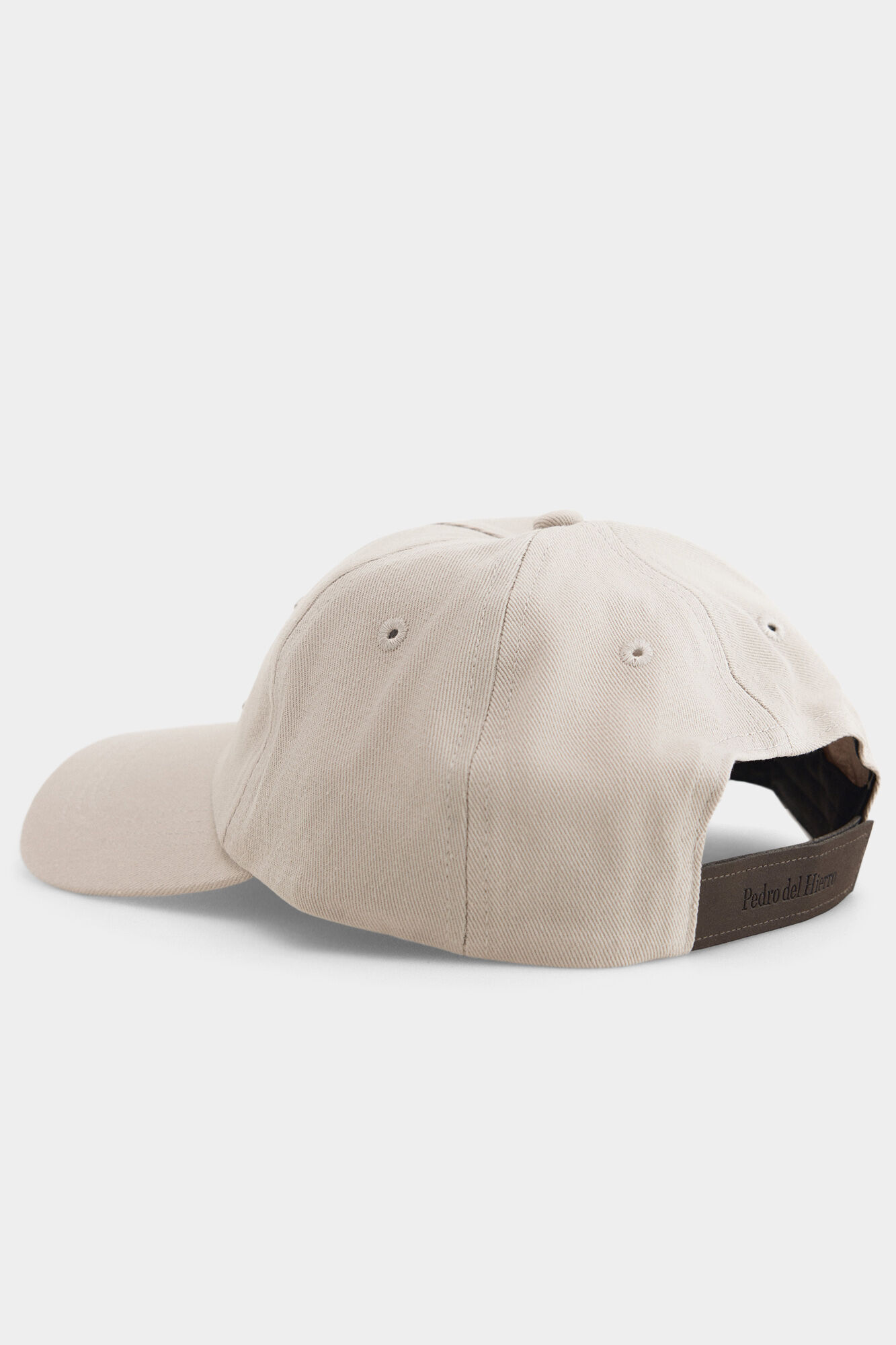 Pedro del Hierro Gorra visera textil Beige