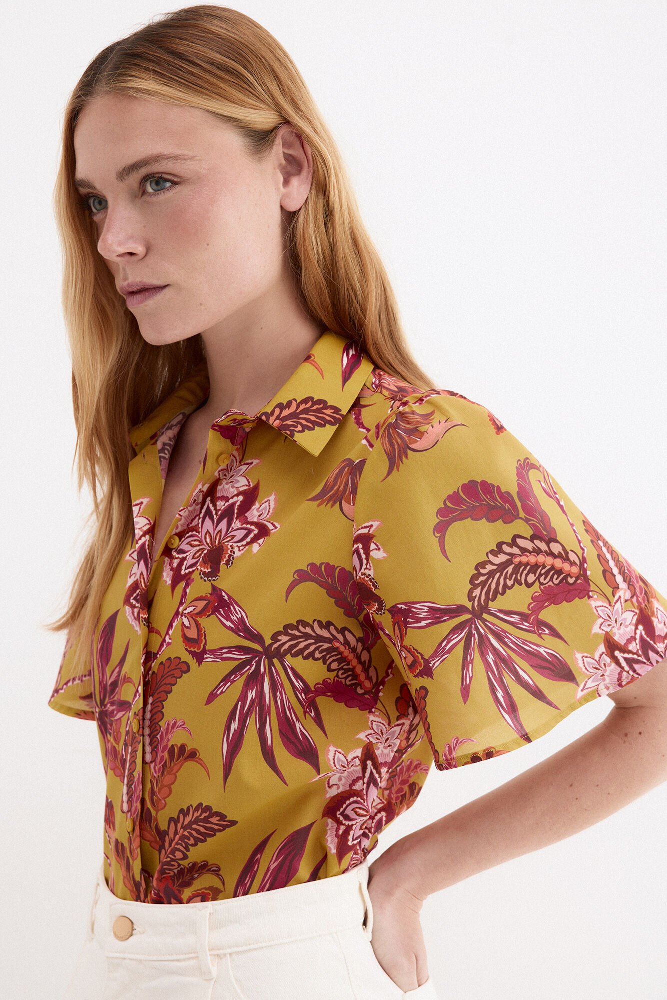 Pedro del Hierro Printed short sleeve shirt