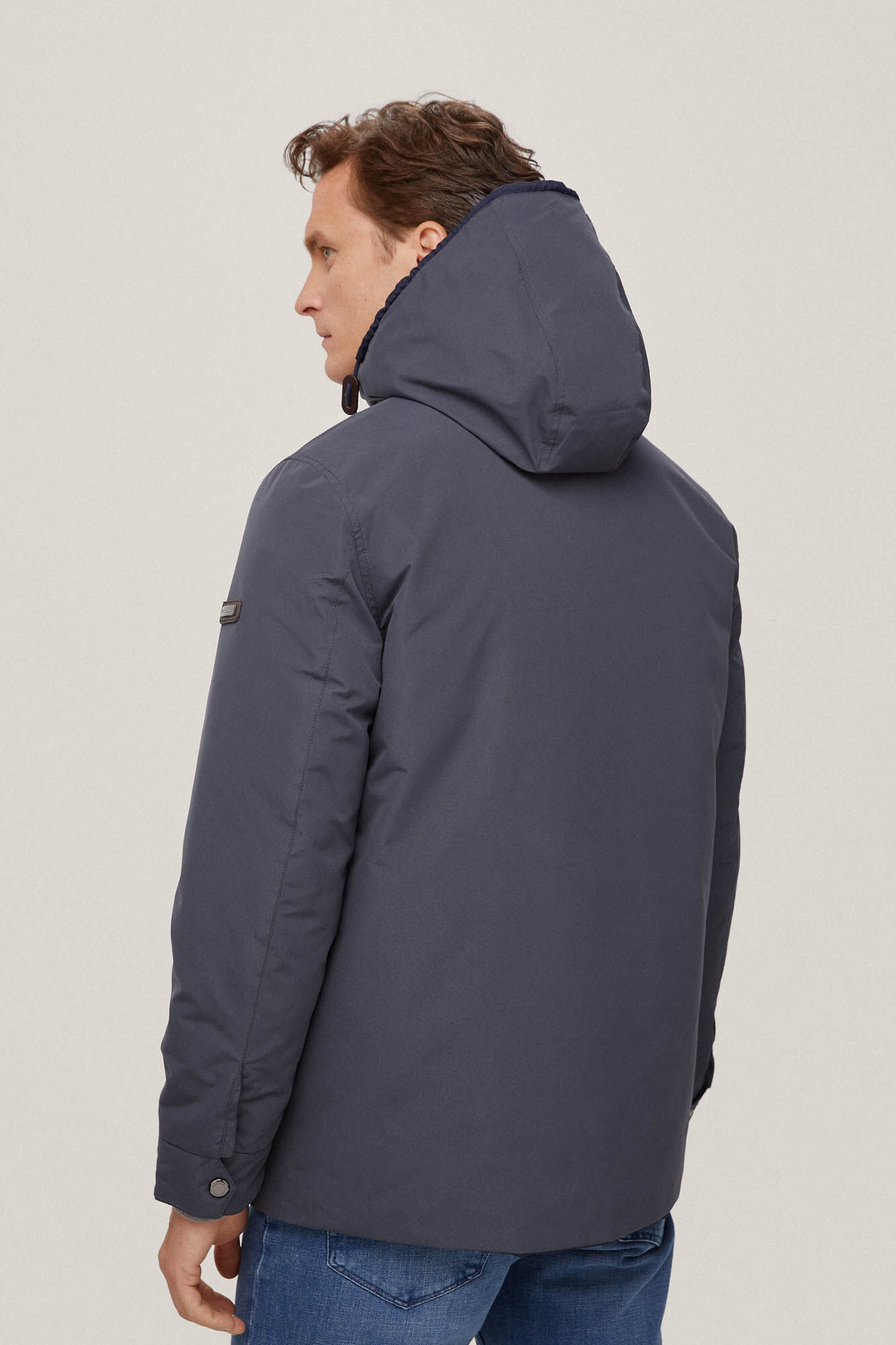 Pedro del Hierro Chaqueta reversible Cizento