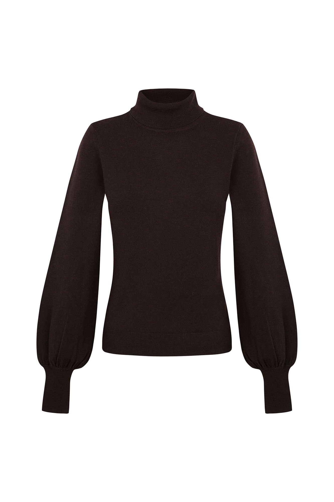 TFP by Tamara Falc&oacute; Second leather swan jersey Brown