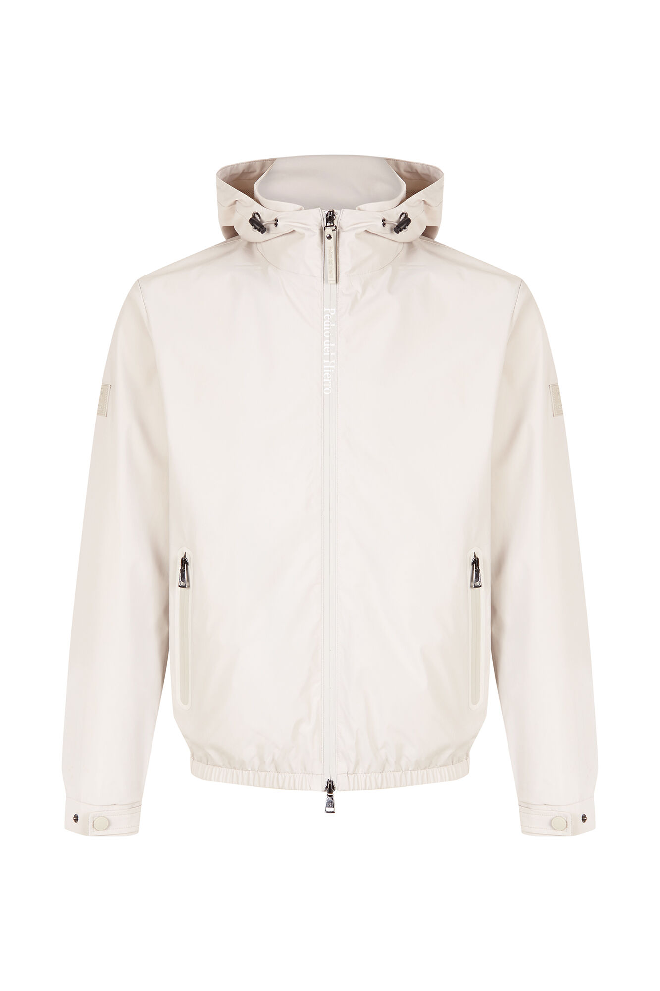 Pedro del Hierro Lightweight technical jacket Beige