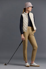 Pedro del Hierro Padded golf vest Ecru