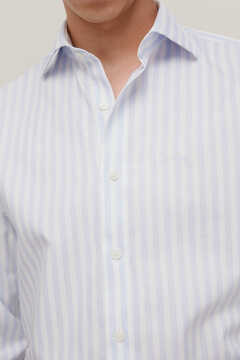 Pedro del Hierro Camisa vestir rayas non iron + antimanchas Blue