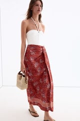 Pedro del Hierro Sarong skirt Pink
