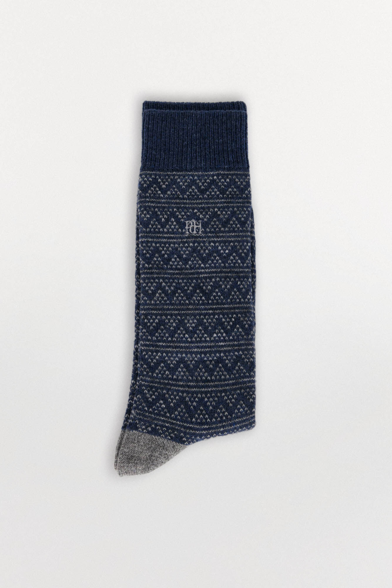 Pedro del Hierro wool socks with Greek motifs