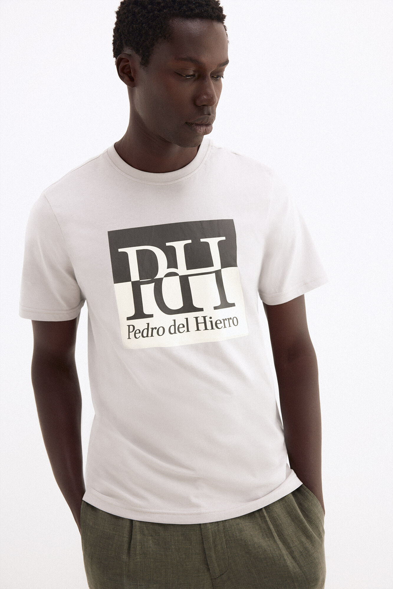 Pedro del Hierro Large logo T-shirt